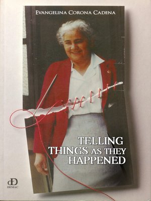 cover image of Telling Things as They Happened